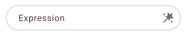 The AI Assistant button in an expression field