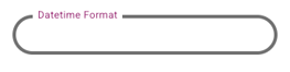 The datetime format field on an assignment block