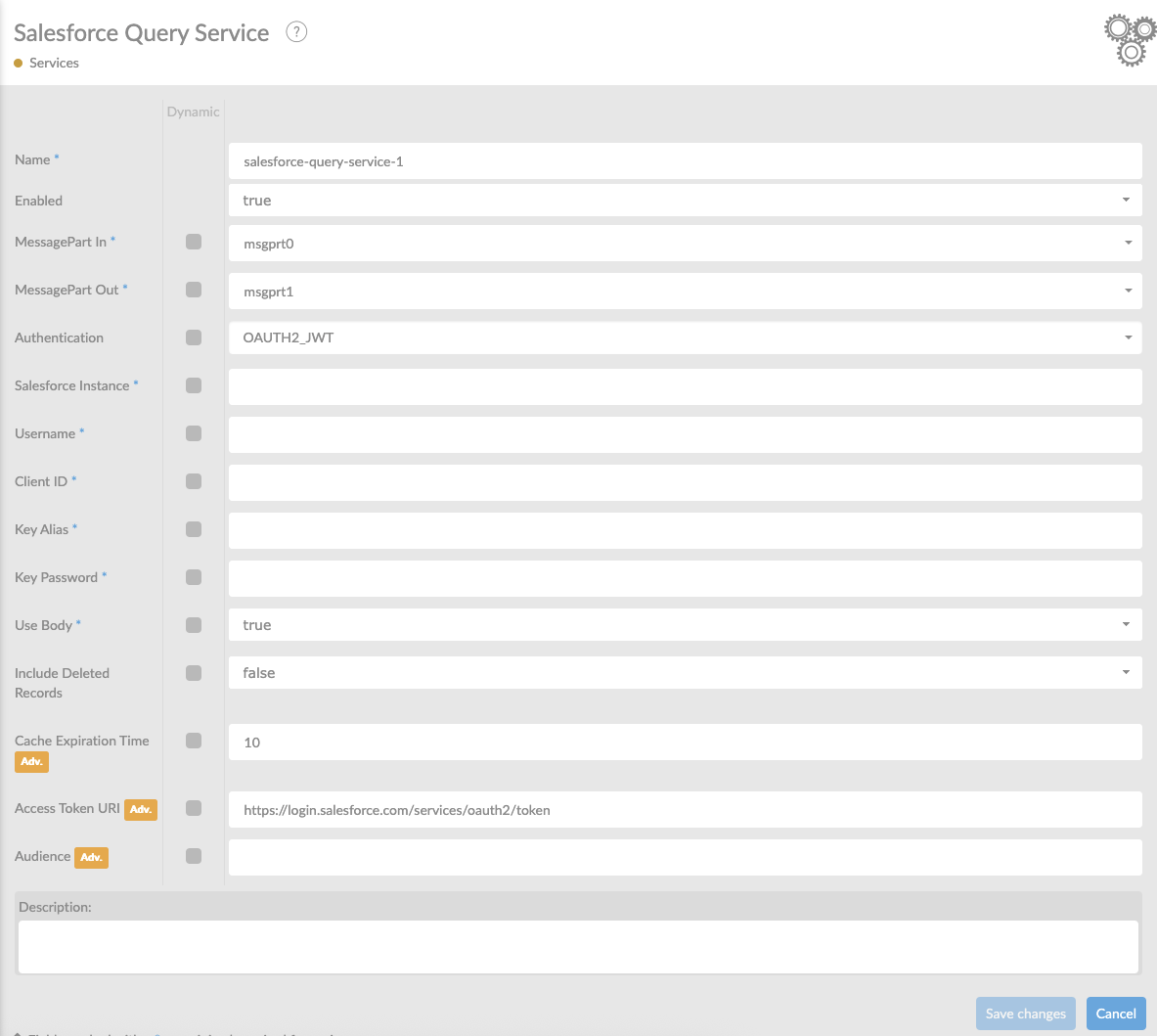 Salesforce Query Service
